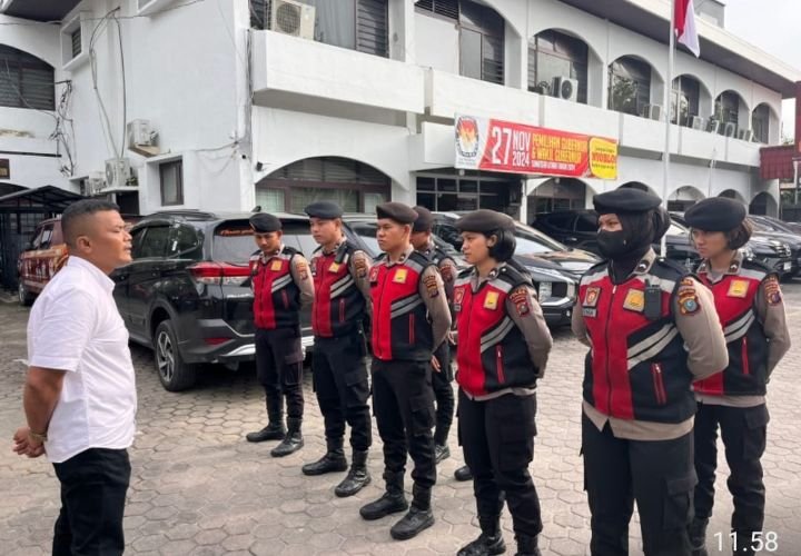 Pengamanan KPU dan Bawaslu Sumut: Satgas OMP Toba 2024 Pastikan Kelancaran Tahapan Pilkada  MEDAN I SUMUT24.CO Satgas Preventif Operasi Mantap Praja (
