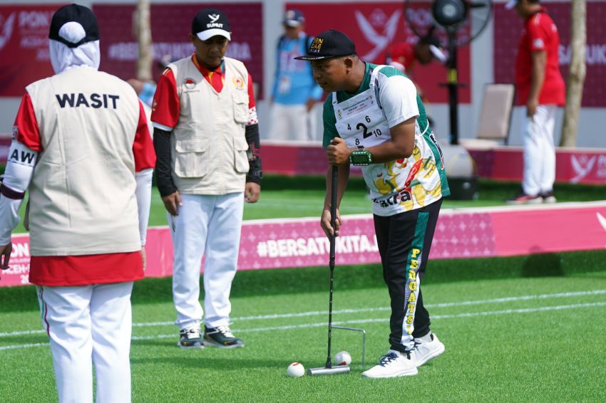 Resmi Dipertandingkan di PON XXI, Cabor Gateball Perebutkan 8 Medali Emas