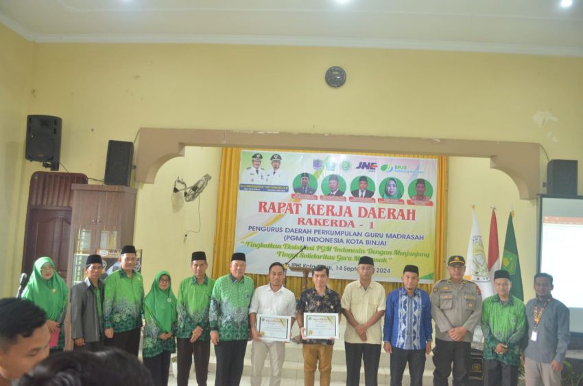 Rakerda PGM Binjai Meriah dan Sukses : Pemerintah Harus Tingkatkan Kesejahteraan Guru Honorer