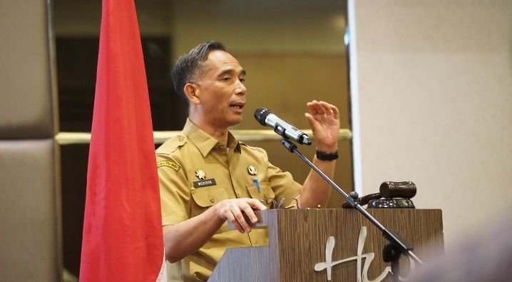 Pembukaan Bimtek PPTK  dan Bendahara Pengeluaran Pembantu di Lingkup Setda Kabupaten Solok  Kabupaten Solok : sum