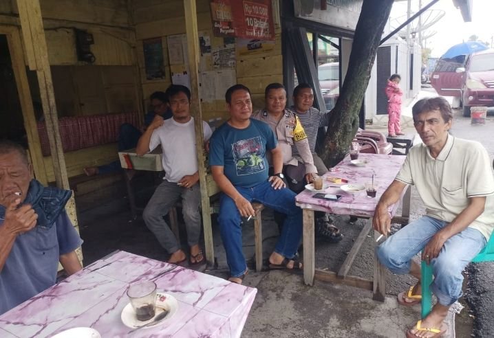 Bhabinkamtibmas Polres Padangsidimpuan Gelar sambang dan DDS di kelurahan Bincar