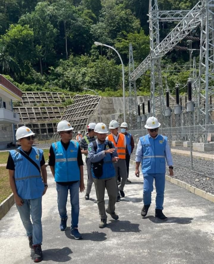 GM PLN UIP SBU Lakukan Site Visit, PLTA Asahan 3 Ditargetkan Beroperasi Tahun Ini