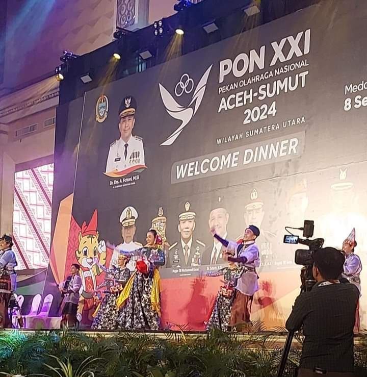 Pererat Persaudaraan Antar Kontingen PON XXI, PJ Gubsu Gelar Makan Malam Persahabatan