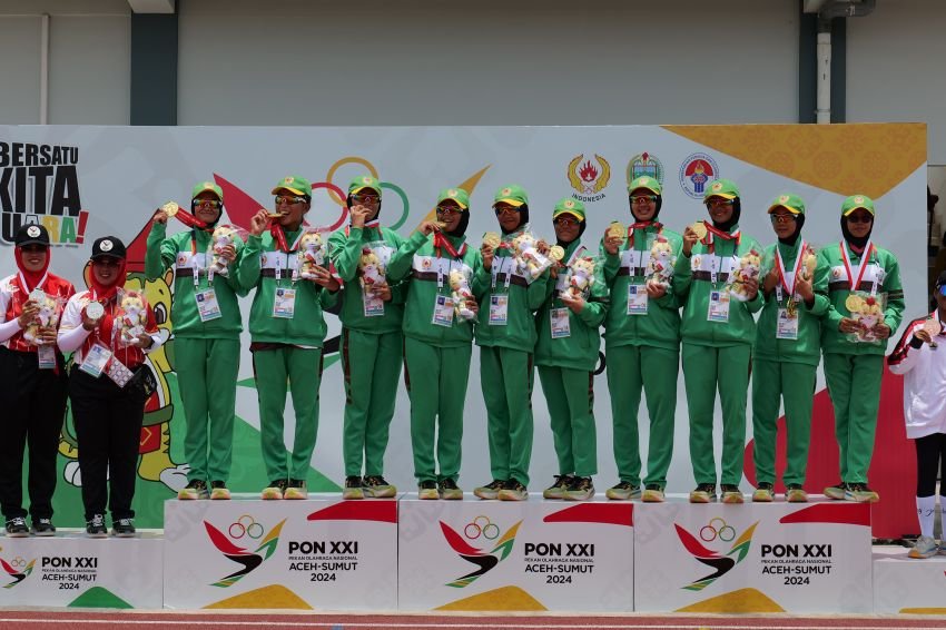 Sumbang 1 Emas dan 1 Perak, Pelatih Drumband Sumut Ungkap Berkat Persiapan Timnya selama 18 Bulan