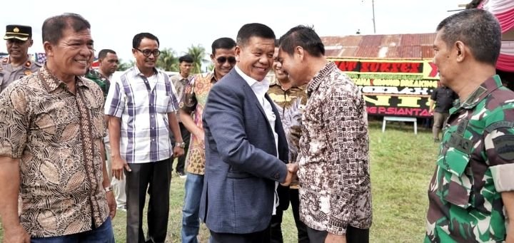 Bupati Simalungun Letakan Batu Pertama Pembangunan RS Anugra di Muara Mulia