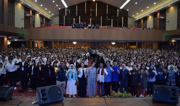 Buka PKKMB, Rektor UNPRI Minta Mahasiswa Baru Beradaptasi dengan Perubahan