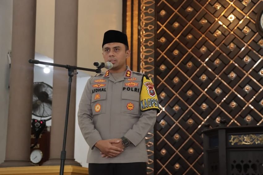 Polres Asahan Gelar Tabligh Akbar Cooling System Pilkada Damai 2024, Undang Al Ustadz M.Nur Maulana