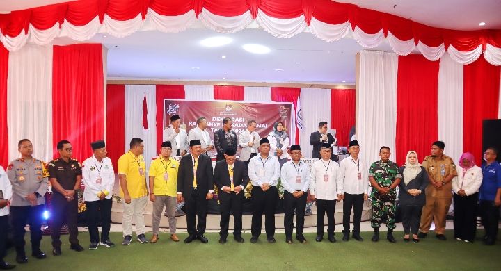 Deklarasi Kampanye Damai Pilkada 2024 Kota Padangsidimpuan: Mewujudkan Pemilihan Aman dan Kondusif