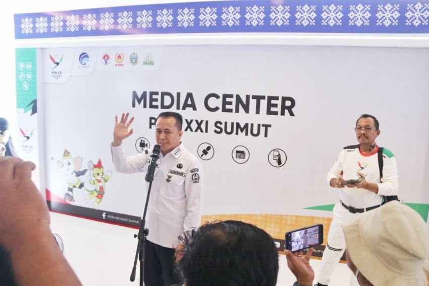 Pj Gubernur Sumut Beri Apresiasi kepada Panitia dan Pendukung PON XXI Wilayah Sumut