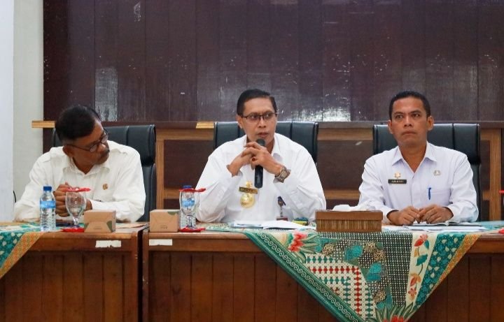 Hari pertama masuk Pjs Wali Kota Pimpin Rapat Koordinasi Penyelenggaraan Pemerintahan Kota Pematangsiantar