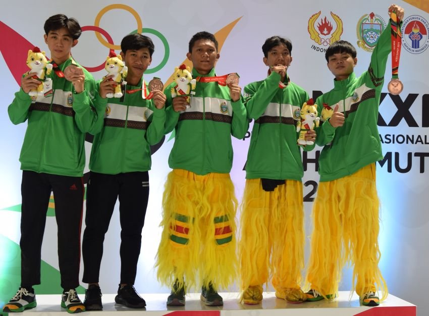 PON XXI, Barongsai Aceh Memenangkan Persaingan Sengit di Nomor Peking Kecepatan
