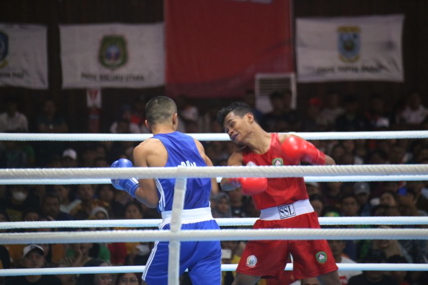 Rejeki Parsahala Manalu Bertarung Melawan Yosua Holy Masihor di Sesi 6 PON XXI Aceh-Sumut