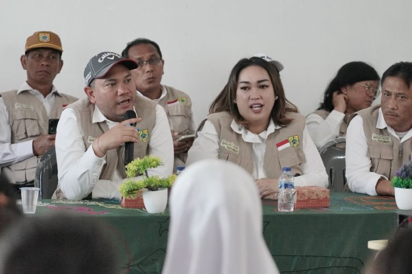 Bupati Pakpak Bharat Melakukan SAPA DESA Di SMK N Siempat Rube