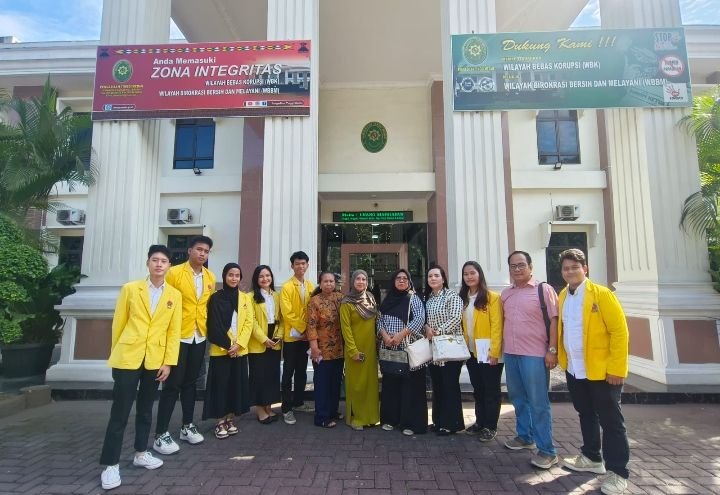 Mahasiswa UNPAB Tingkatkan Kemampuan Penyusunan Kontrak Kerja Melalui Program MBKM di Pengadilan Tinggi Medan