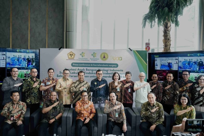 Kolaborasi Telkomsel bersama Urological Association of Asia (UAA) Sukses Hadirkan Robotic Telesurgery Pertama di Indonesia