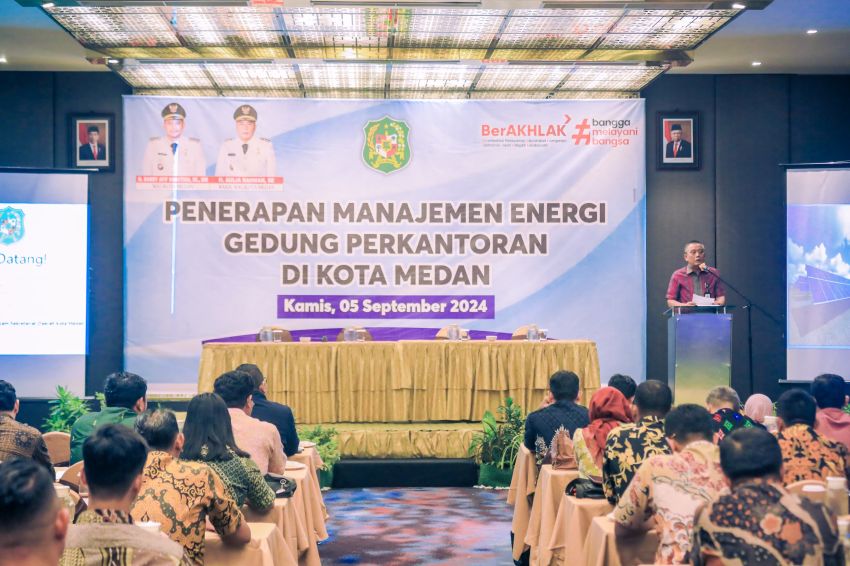 Gandeng Ditjen EBTKE, Pemko Medan Lakukan Penerapan Manajemen Energi Gedung Perkantoran