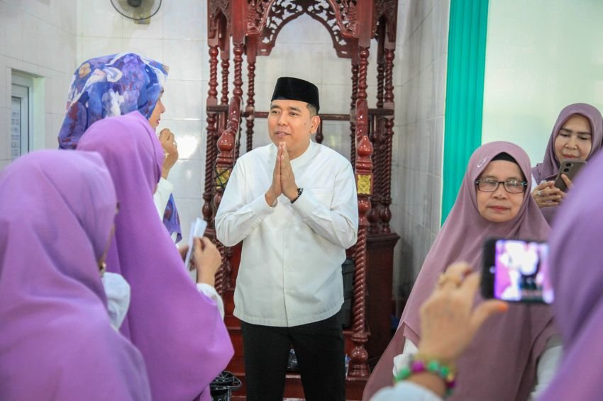 Silaturahmi Bareng Ibu-Ibu di Medan Sunggal, Hasan Sagala: Jadi Pilar Bangsa dan Negara