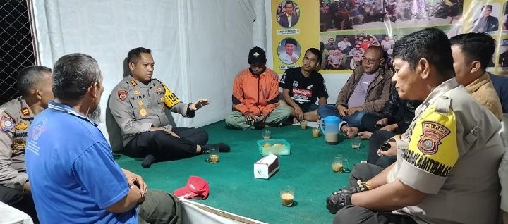 AKBP Wira Prayatna sambangi warga Sabungan Jae.
