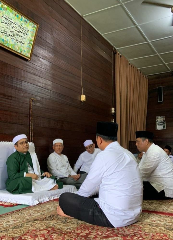 Prof Ridha - Abdul Rani Didoakan Tuan Guru Besilam Langkat Terpilih Jadi Walikota -Wakil Walikota Medan