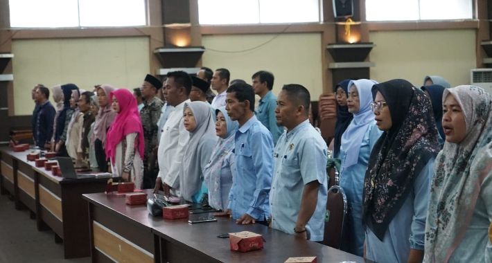 Rapat Pleno Persiapan Deklarasi ODF (Open Defecation Free) / Stop Buang Air Besar Sembarangan (BABS) Kab Solok