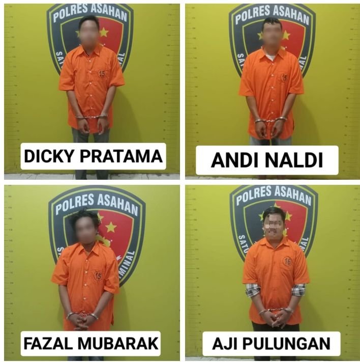 SatReskrim Polres Asahan Ungkap Kasus Tindak Pidana Pencurian Pembobolan Rumah