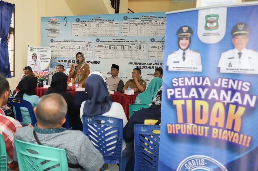 Wali Kota menghadiri Musyawarah bersama Camat Siantar Barat dan kelurahan
