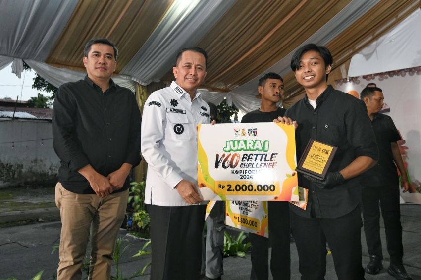 Pj Gubernur Sumut Agus Fatoni Launching Brand Tunggal  &lsquo;Kopi Sumut&rsquo;