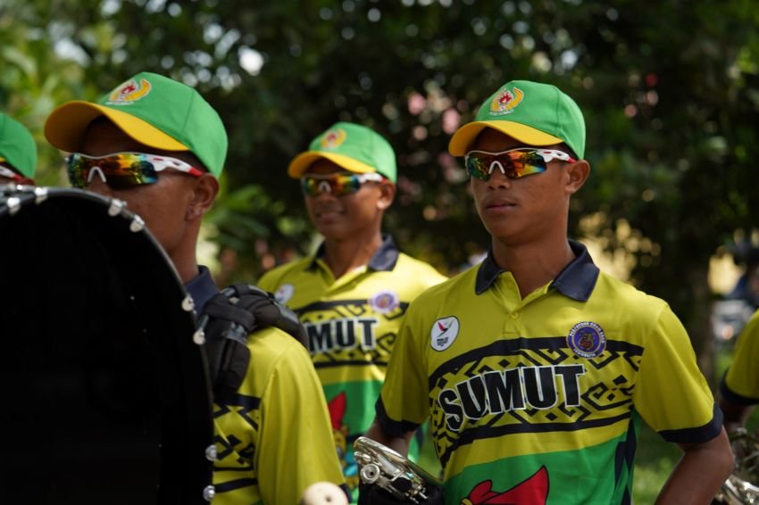Siap Penuhi Target, Kontingen Drumband Sumut Bidik 3 Emas dari Nomor LKKB