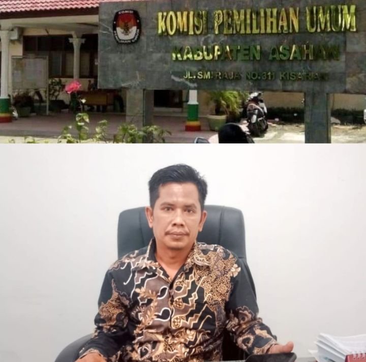 Hanya Taufik - Rianto Daftar di KPU Hingga Akhir Perpanjangan Waktu Bakal Paslon Bupati - Wakil Bupati Asahan