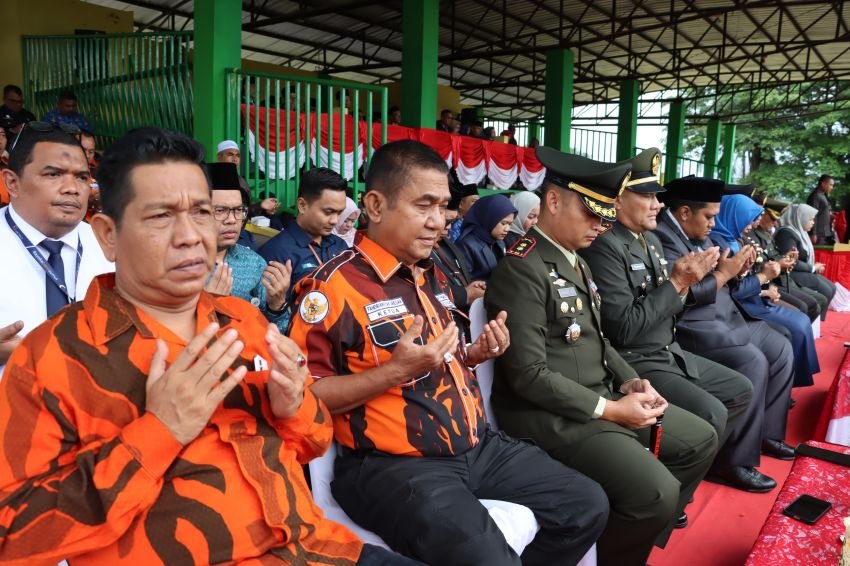 Pj Walikota Timur Tumanggor Pimpin Upacara Hari Kesaktian Pancasila 2024 Di Stadion H.M. Nurdin Padangsidimpuan