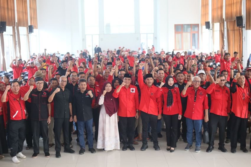 Rakercabsus PDI Perjuangan Tebing Tinggi  Hasan Basri Sagala : Edy-Hasan Melanjutkan Yang Belum Ditunaikan