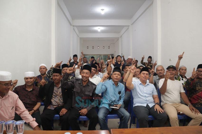 Silaturahmi dan Konsolidasi Calon Bupati PMA dengan Tokoh Adat Kabupaten Palas, Memantapkan Visi Misi Pembangunan