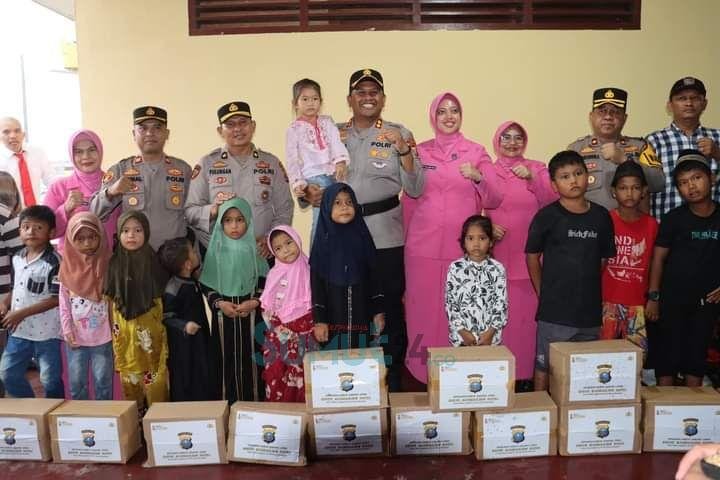 Kunker Kapolres Madina ke 10 Polsek,Ini Pesan AKBP Arie Paloh