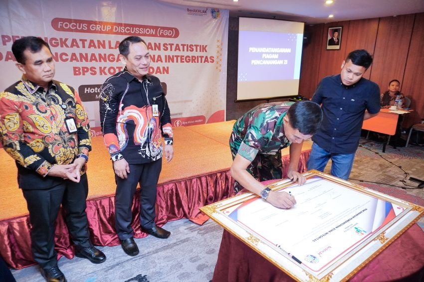 *Pemko Medan Dukung Terwujudnya Peningkatan Layanan Statistik dan Pencanangan ZI BPS Kota Medan*   Pemko Medan mendukung terwujudnya peningkatan Layan