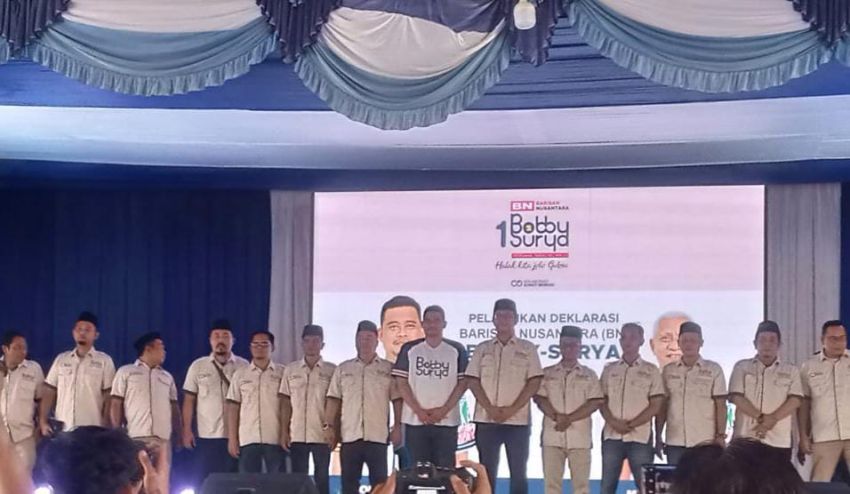 Bobby Nasution Resmikan Barisan Nusantara di Tapanuli Selatan, Tegaskan Komitmen untuk Rakyat dan Pilkada Bersih