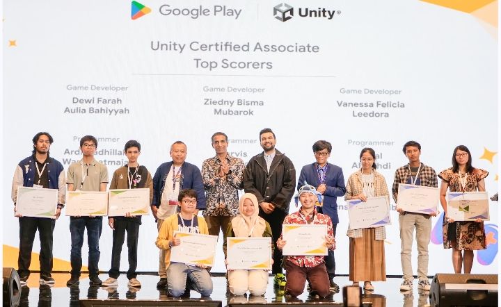 Google Rayakan 155 Developer Game Indonesia yang Baru Disertifikasi Unity