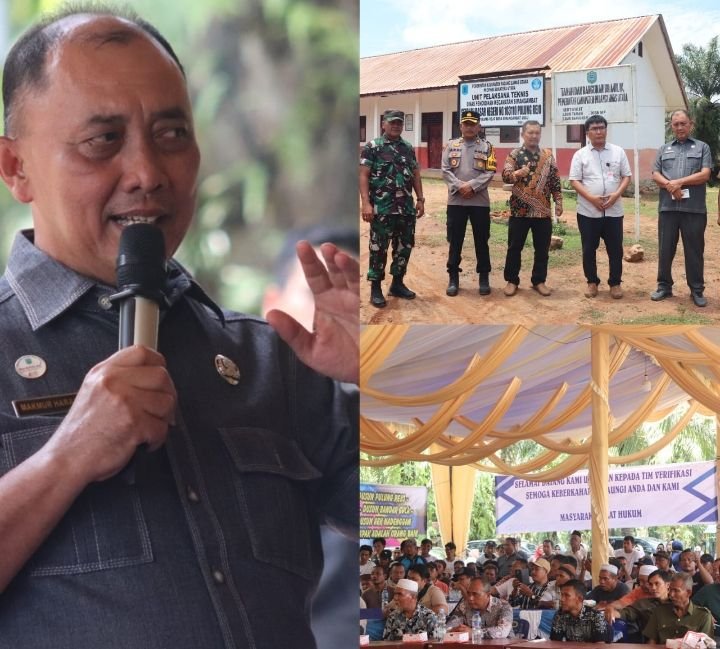 Tim Verifikasi dari Kantor Staf Presiden RI di Sambut Pj Sekda Makmur Harahap