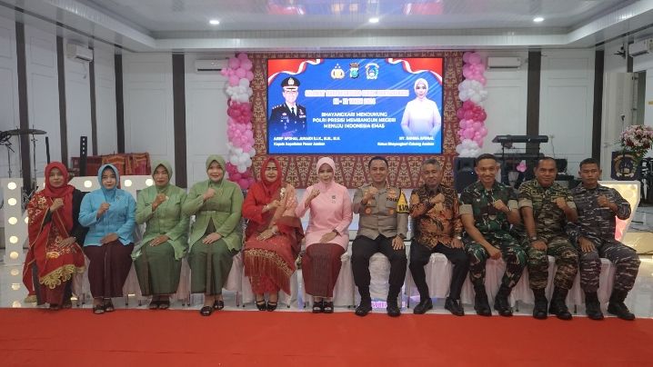 Pjs. Bupati Asahan Hadiri Hari Kesatuan Gerak Bhayangkari Ke-72