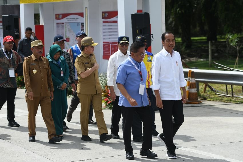 Baru Diresmikan Presiden Jokowi,  Tol Indrapura-Kisaran Seksi 2 Mampu Dongkrak Perekonomian Sumut