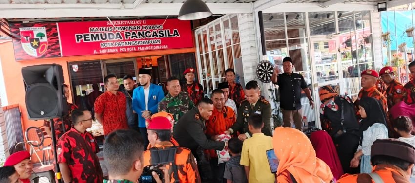 Ketua MPC Fahdriansyah Siregar Sampaikan Harapan Besar di Perayaan HUT Pemuda Pancasila ke-65, Momen Haru Penuh Kepedulian