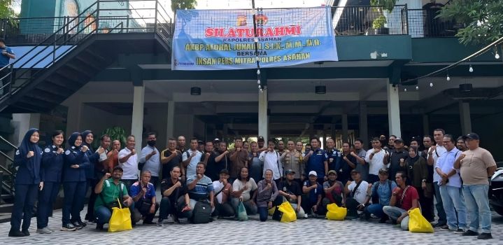 Kapolres Asahan Gelar Silaturahmi Bersama Insan Pers Tangkal Berita Hoaks