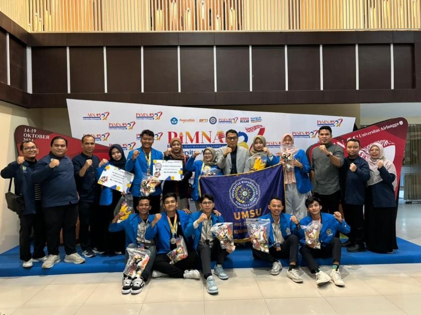 Membanggakan,   UMSU  Raih Dua  Medali di Pimnas 2024