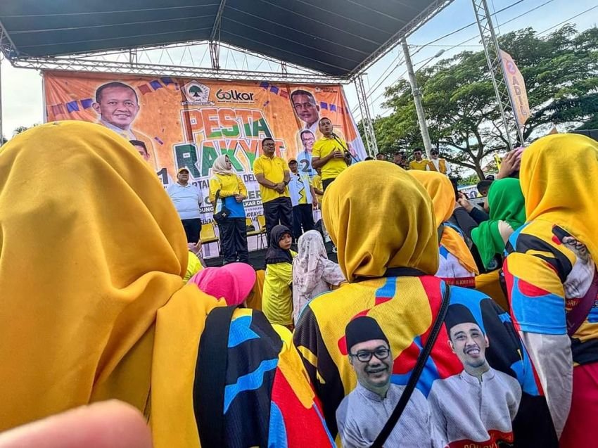 Pesta Rakyat Dihadiri Seribuan Warga, Ijeck Garansi Aci-Lom Lom Akan Bekerja Untuk Rakyat Deli Serdang