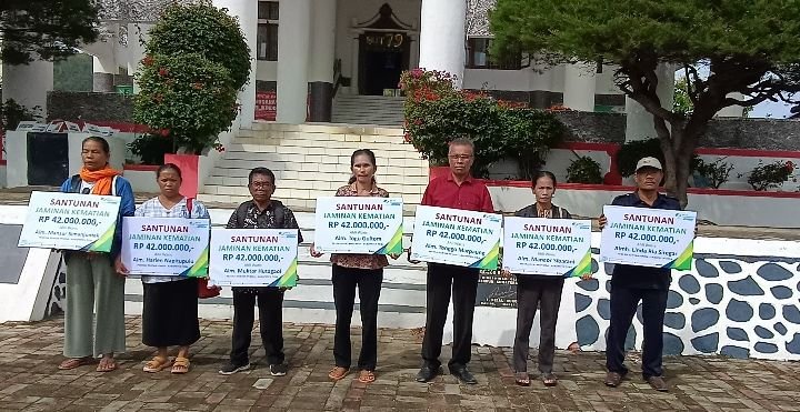 Pemkab Toba Cover 7.000 Warga Untuk Program JKK dan JKM