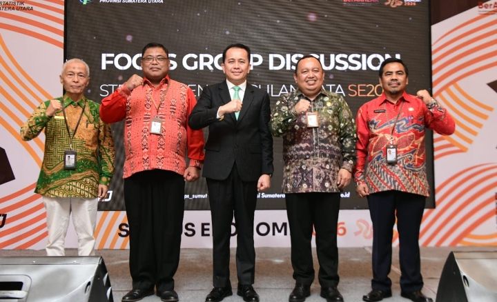 BPS Sumut Gelar FGD Sukseskan Sensus Ekonomi 2026