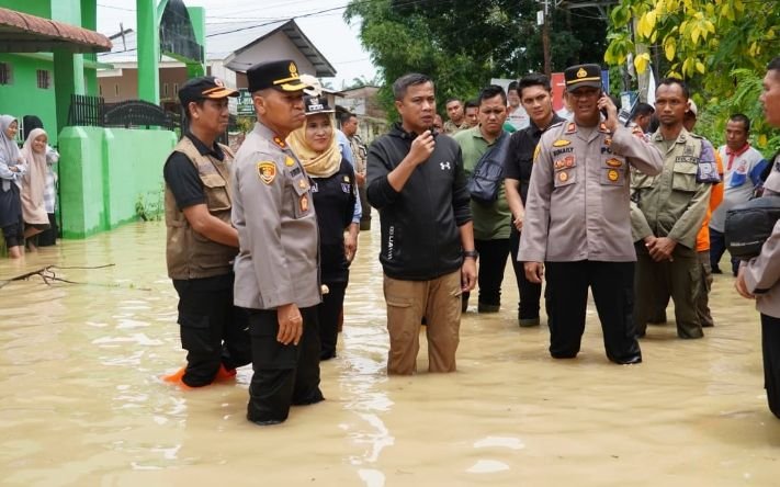Banjir Tak Kunjung Surut di T. Tinggi Pj. Wako : Jangan Sampai Ada Laporan Korban Kelaparan