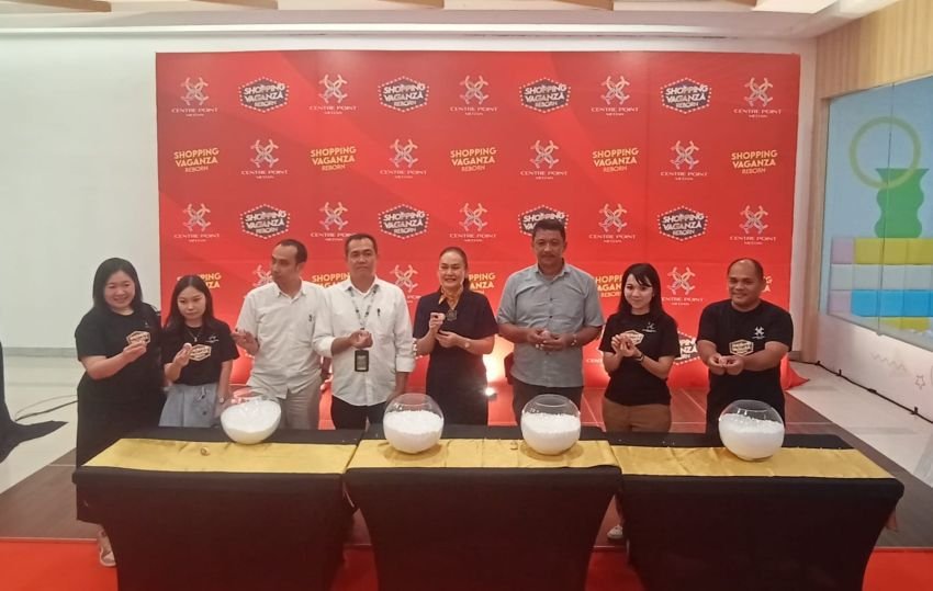 Mall Centre Point Gelar Penarikan Undian Shopping Vaganza Reborn Tahap I di Medan