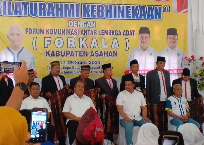 Paslon Gubsu Dan Wagubsu Silaturahmi Kebhinekaan Dengan FORKALA Asahan