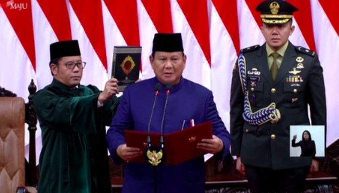 Prabowo-Gibran Resmi Dilantik Jadi Presiden dan Wakil Presiden 2024-2029