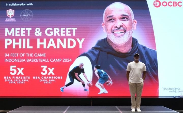 Meet and Greet &ldquo;94 Feet of The Game Indonesia Basketball Camp 2024&rdquo;: Phil Handy Berikan Motivasi untuk Pebasket Muda Indonesia